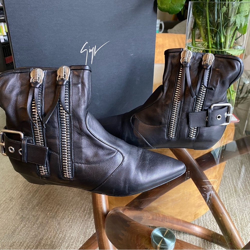 Giuseppe Zanotti Moto Booties - Picture 8 of 17
